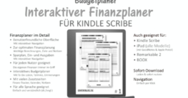 Finanzplaner Kindle scribe